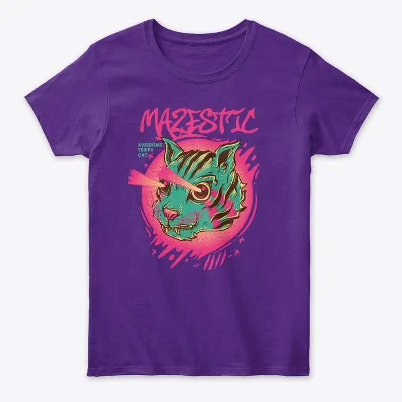 Mazestic the Psychedelic Feline