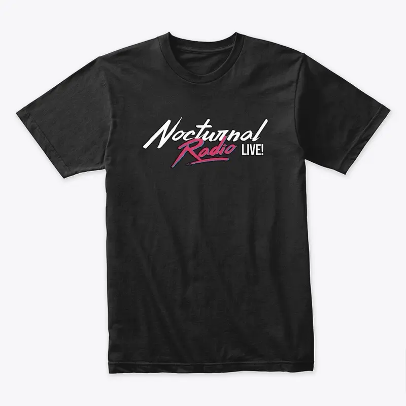 Nocturnal Radio Live Logo - Black