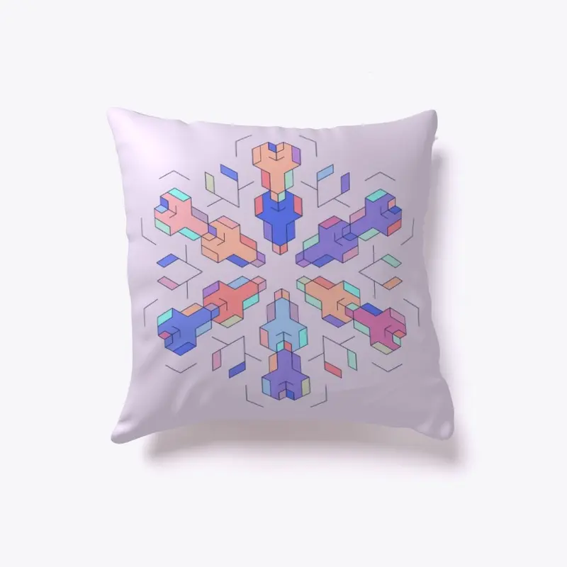 Geometrical Snowflake 001