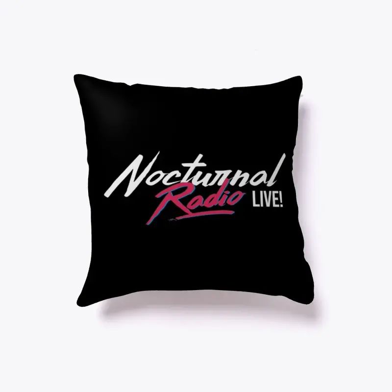 Nocturnal Radio Live Logo - Black