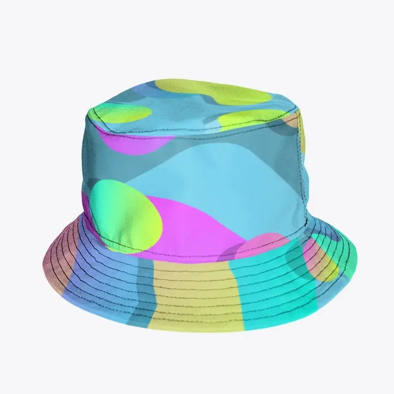 80's Retro Bucket Hat