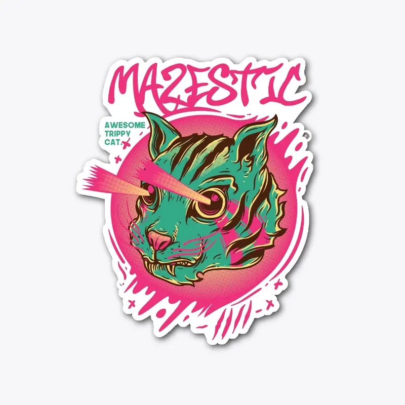 Mazestic the Psychedelic Feline